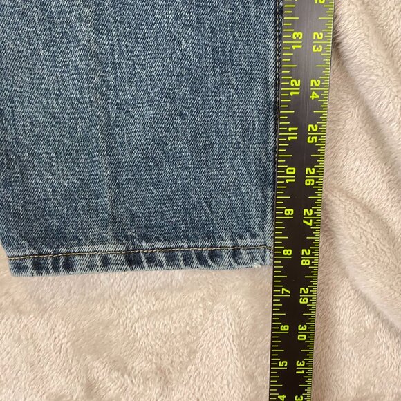 Wrangler Mens Jeans 33x30 Straight Leg Blue 100% Cotton Durable Casual Denim - Picture 3 of 10